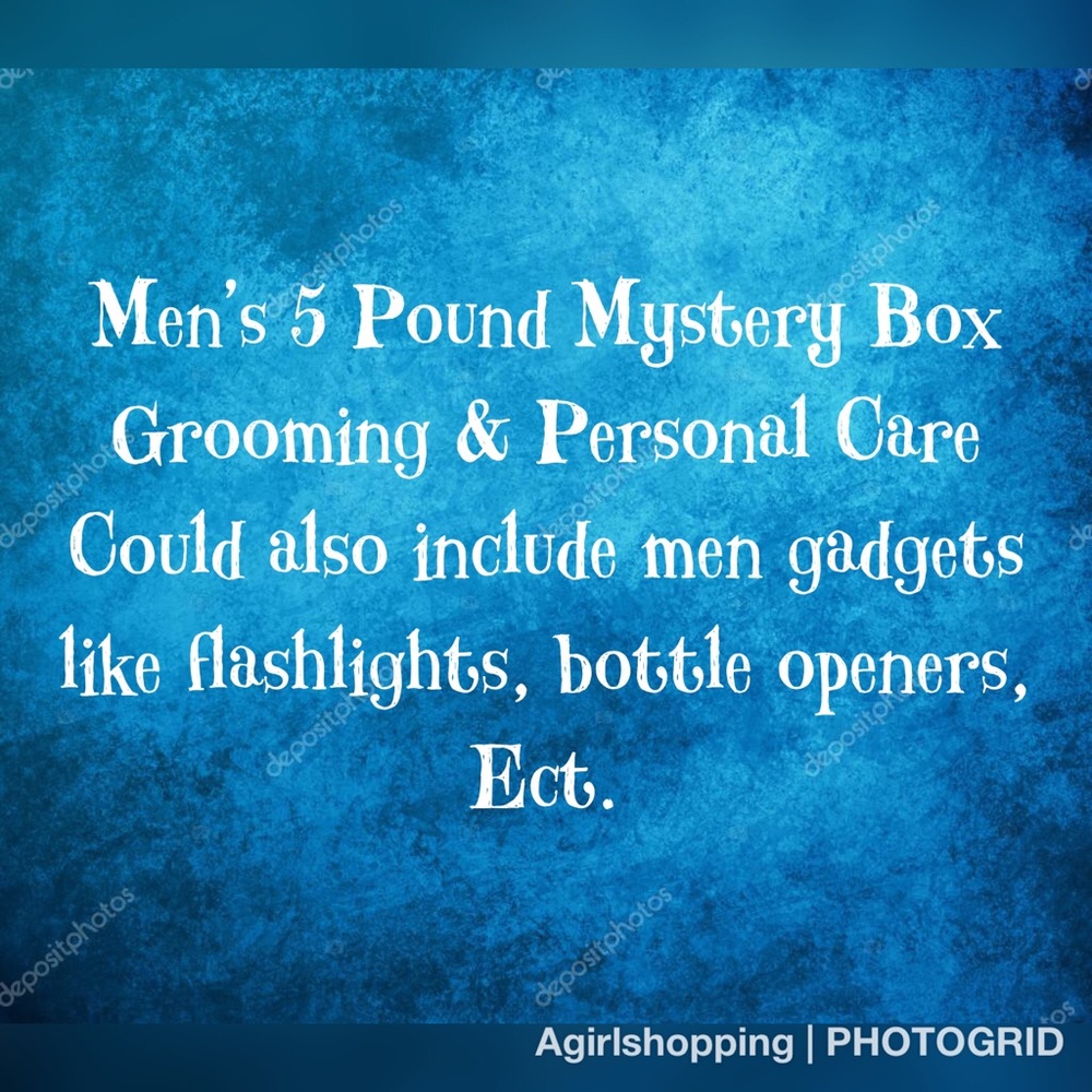 Men’s 5-Pound Mystery Box Grooming/Care LAST DAY - Picture 2 of 6